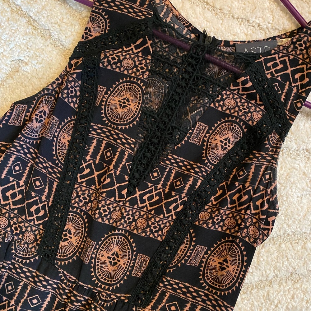 ASTR the label printed dress